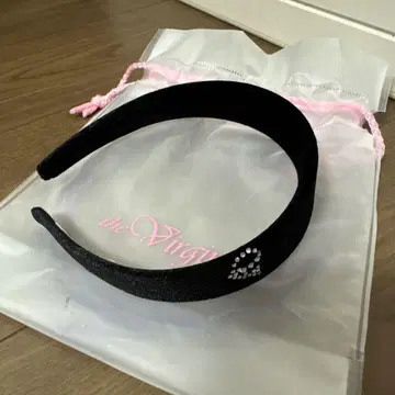 the Virgins 블랙 헤어밴드 큐빅 포함