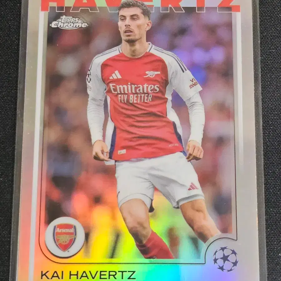 24/25 Topps Chrome Arsenal Kai Havertz Refractor Soccer Card  #아스날카드,#하베르츠카드,#축구카드,#스포츠카드 on Bunjang Global Site.