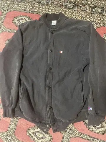 Champion Reverse Weave 블랙 90s USA 제조