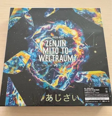 Mrs. GREEN APPLE 젠진 최초 한정판 Blu-ray