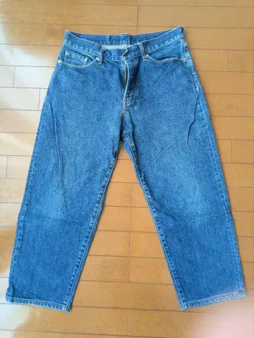 무인양품 스트레이트 데님 팬츠