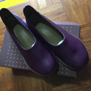 퍼플 로퍼 23.5cm 야사시이 신발 공방