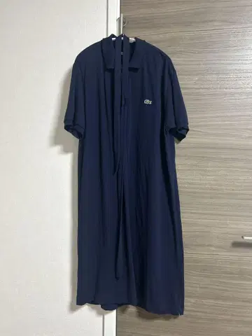LACOSTE 폴로 원피스 사이즈 40 네이비