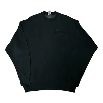 중고품 USA FRUIT OF THE LOOM 무지 맨투맨 XL 블랙