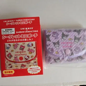 SWIMMER 산리오 미니 파우치 8종