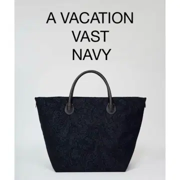 택 포함 A VACATION VAST 페이즐리 토트백 백