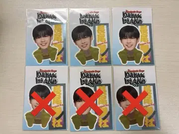 [ 나니와단시 ] 나가오 켄토 KAMIGATA BOYZ 스티커 3장 세트