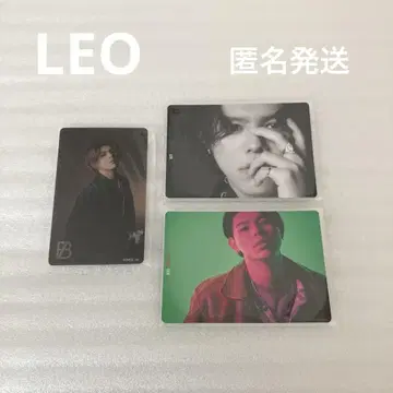 BE:FIRST LEO 시크릿 클리어 트레이딩 카드 2024