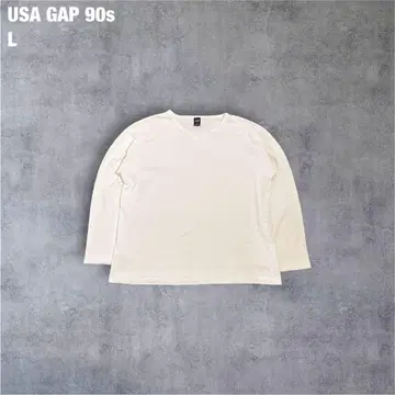 GAP USA 90sLongSleeveTee White L 빈티지