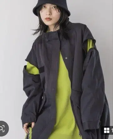 jeanasis 소매 2way M-65