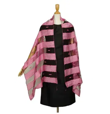 태국 실크 오간자 스톨 숄 실크 100%