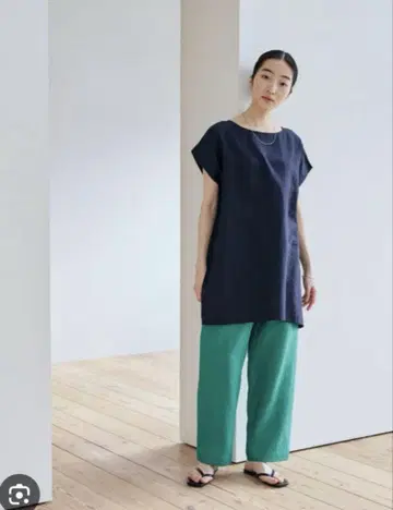 린넨 린넨 썸머 팬츠 나카가와 마사시치 상점