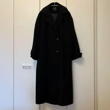 UNITED TOKYO 블랙 롱 코트
