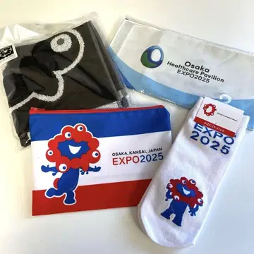 EXPO2025 파우치 타월 양말 손수건