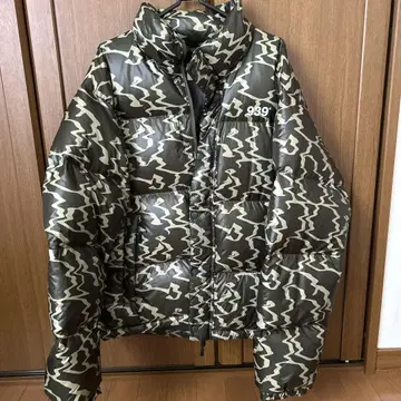 노이즈 퍼 다운 자켓 (올리브) M 939