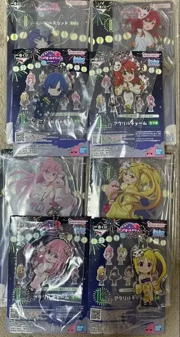 제일복권 봇치더록! VOLUME 4 아크릴 스탠드 아크릴 참 세트