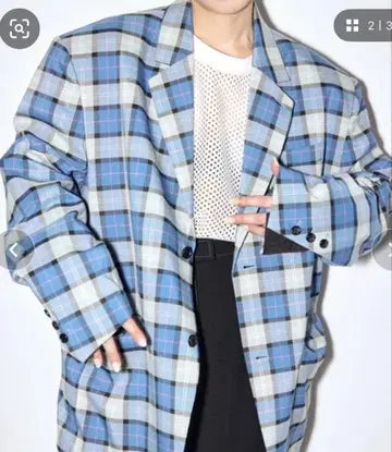 cityshop 자켓 체크 36 사이즈