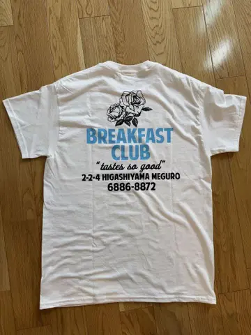 BREAKFAST CLUB T셔츠 [ M ] [ 화이트 ]