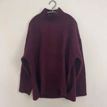미사용 새상품 UNIQLO 유니클로 수플레얀 스웨터 3XL WINE