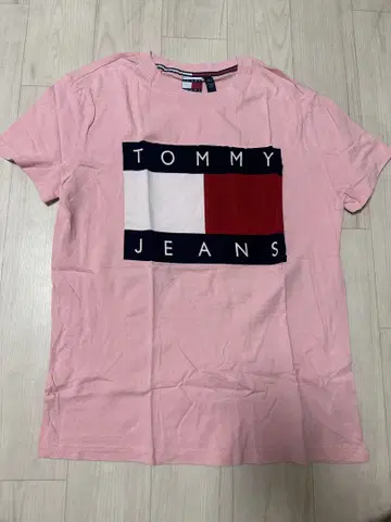 TOMMY JEANS 핑크 T셔츠 M 사이즈