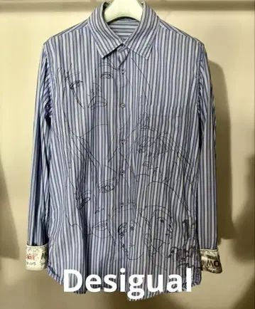 데시구알 Desigual 자수 셔츠(S)