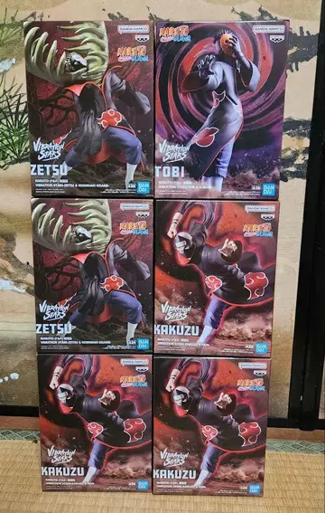 NARUTO 돌풍전 토비 ZETSU 제츠 카쿠즈 6체