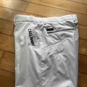 CALLAWAY 화이트 팬츠 LL 사이즈