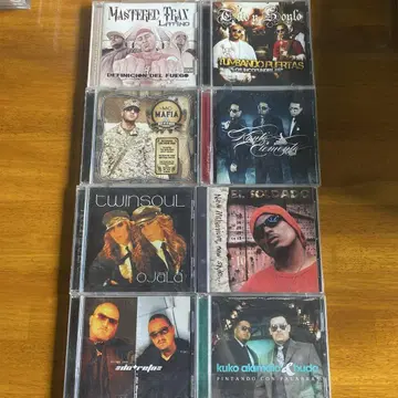 힙합 reggaetonCD 8장 세트