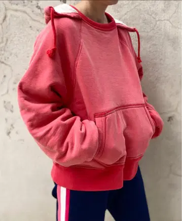 FUMIKA UCHIDA 2-TONE PULLOVER HOODIE