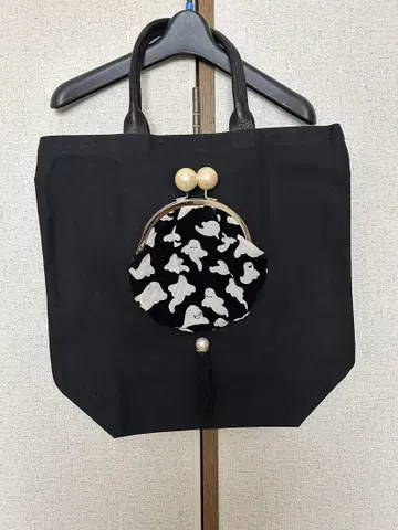 츠모리치사토 캔버스 토트백