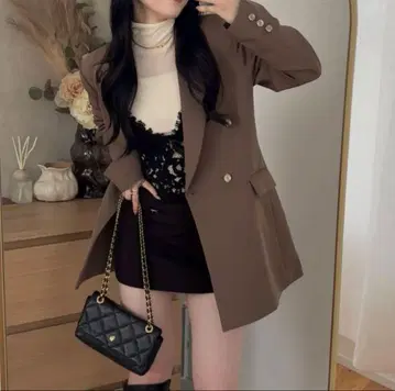 SENEE 완판템 미개봉 새상품 더블 테일러드 자켓 M 사이즈