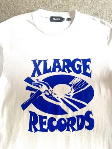 XLARGE RECORDS T셔츠 M 사이즈 화이트