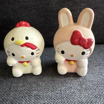 헬로키티 피규어 2체 세트