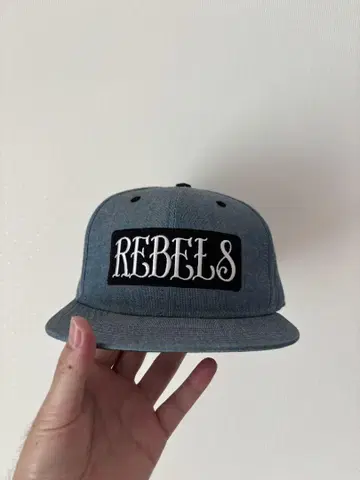 REBEL8 데님 캡