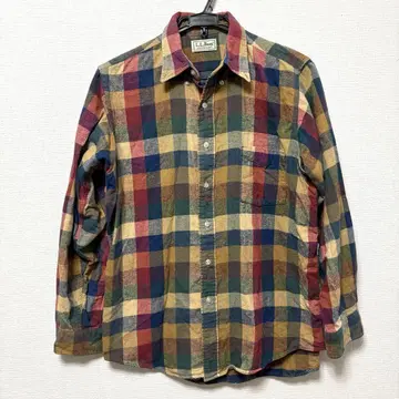 L.L.Bean 엘엘빈 90s 체크 셔츠 USA제 플란넬 셔츠