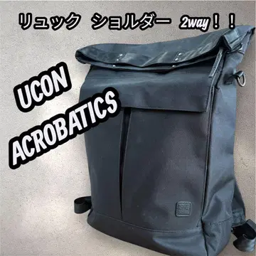 [ 새상품급 ] UCON ACROBATICS 2way 백팩 숄더 블랙