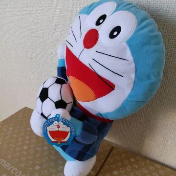 도라에몽 축구 봉제 인형