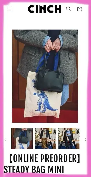 신치 STEADY BAG MINI 마이손 카나우 오브라다 론 헤르만