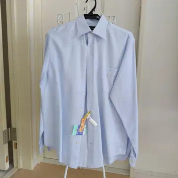 엠포리오 아르마니 라이트 블루 긴팔 와이셔츠