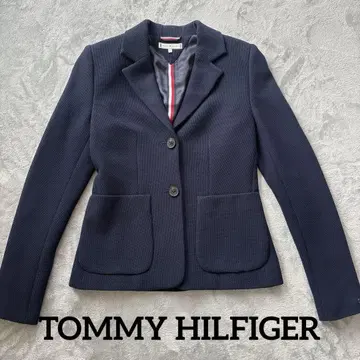 TOMMY HILFIGER 네이비 테일러드 자켓