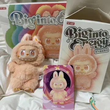 공식 매장 구매 POP MART Biginto happiness 러브브