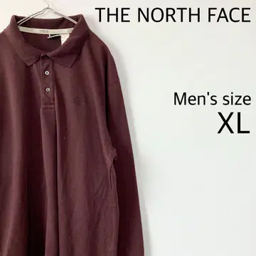 THE NORTH FACE 다크 브라운 피케 셔츠 XL 미국제