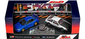 이니셜D 30th 1/64 Trueno(AE86)&IMPREZA(GC8)