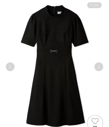 CELFORD 벨트 미니 원피스 사이즈