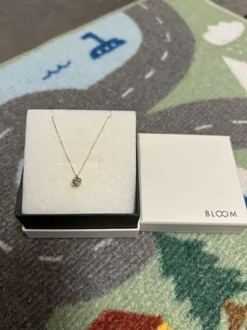 BLOOM K10 핑크 골드 목걸이