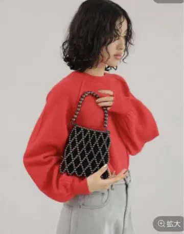 [ 택 포함 ] LEPSIM 렙심 비즈 숄더백