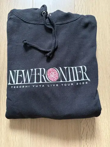 테고시 유야 NEWFRONTIER 후드티