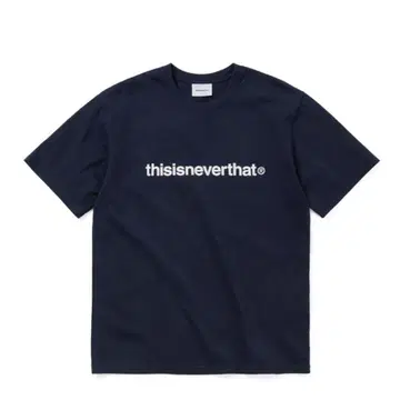 thisisneverthat T셔츠 네이비 네바자