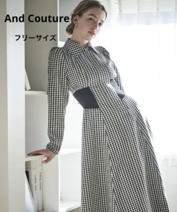 앙데팡당 AndCouture 원피스 깅엄 체크