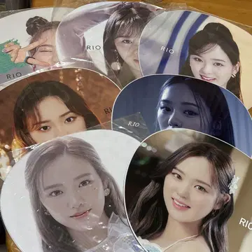NiziU 리오 부채 메키하피 스테스테 파라다이스 COCONUT